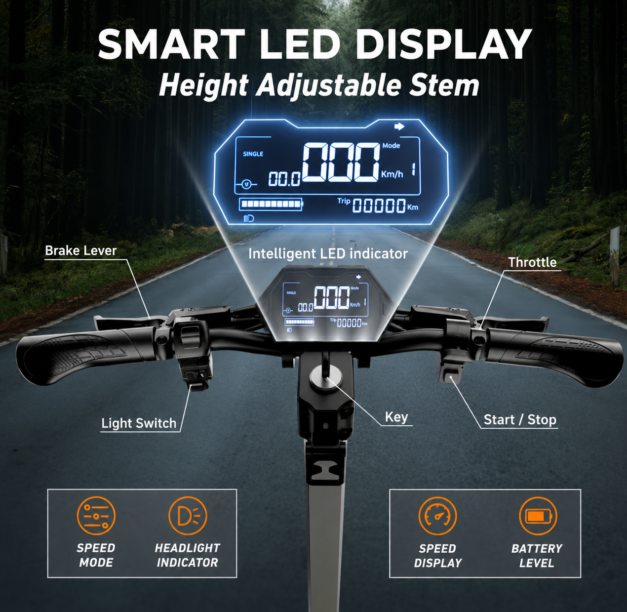 CRUZZER T3-MAX 2026 Electric Scooter